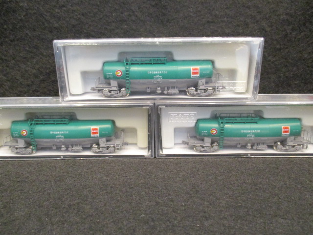 美品】KATO 8037-3 タキ1000 日本石油輸送色 ENEOSマーク付 3両
