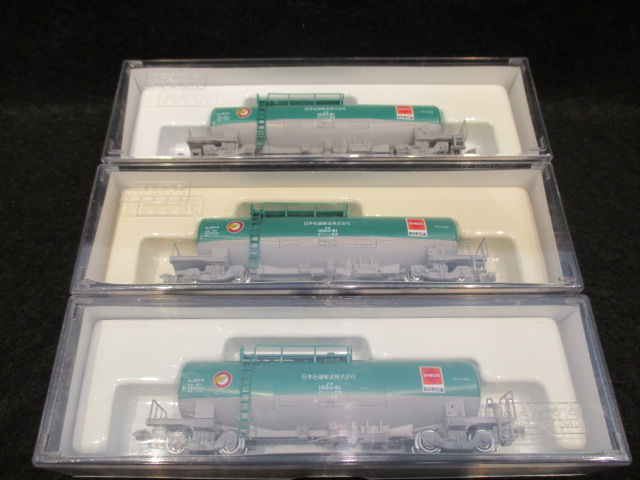 美品】KATO 8037-3 タキ1000 日本石油輸送色 ENEOSマーク付 3両