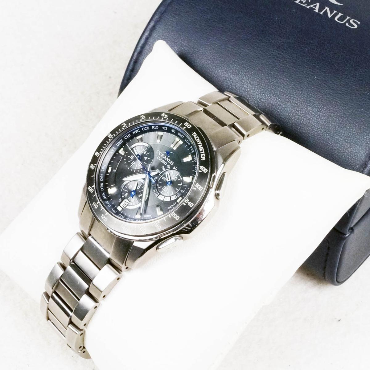 CASIO OCEANUS OCW-M800TBJ-1AJF 電波ソーラー 【公式通販】