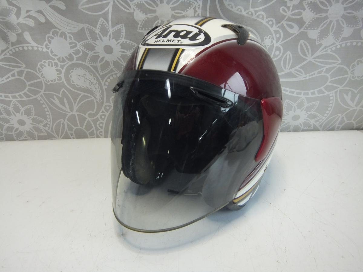Arai SZ-F ☆Arai ジェットヘルメット SZ/f RETRO Lサイズ 現状品☆ RETRO
