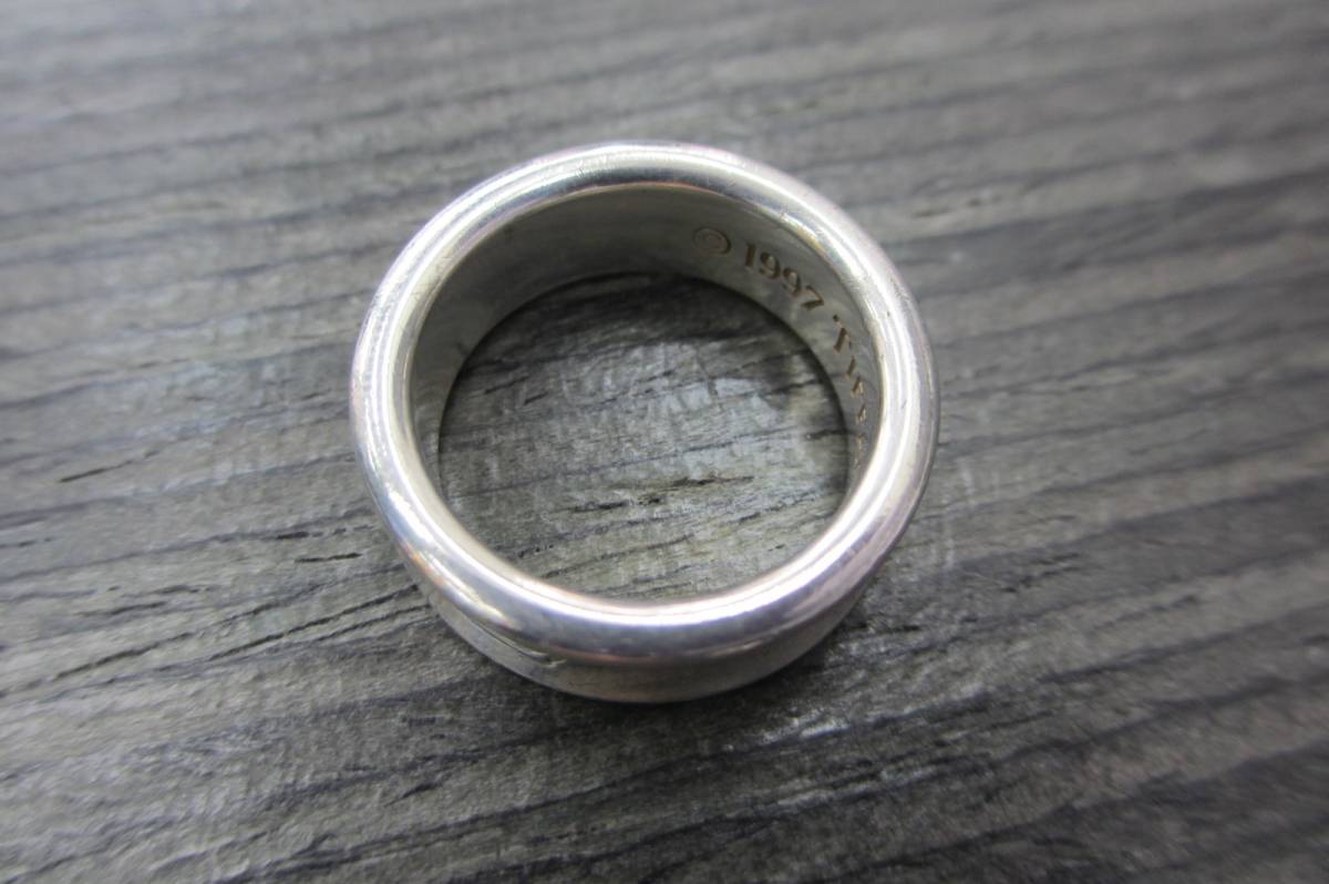 Tiffany＆Co./ティファニー/1837 リング/シルバー 925/10号/7.1g/USED 