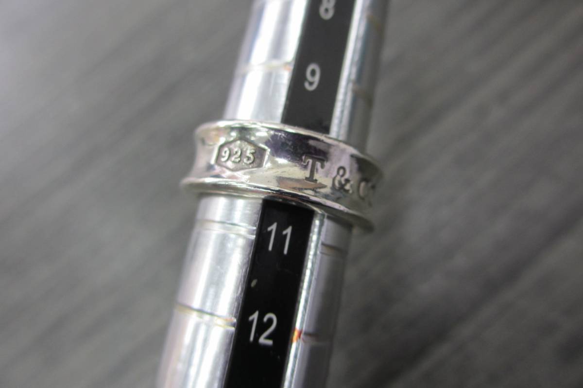 Tiffany＆Co./ティファニー/1837 リング/シルバー 925/10号/7.1g/USED 
