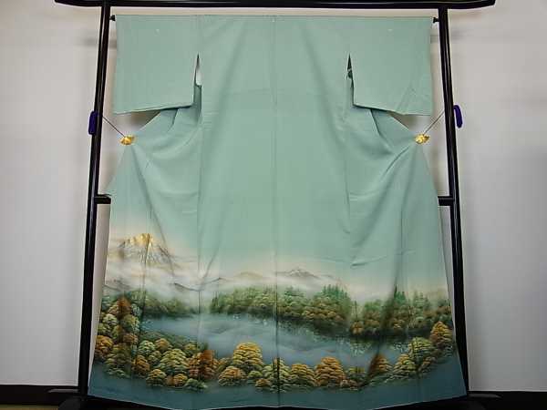 超激得 花美人着物 豪華色留袖 手描き 富士箱根国立公園 暈し染 金彩 逸品 ｖ563(留袖)｜売買されたオークション情報、yahooの商品情報をアーカイブ公開 - オークファン 留袖
