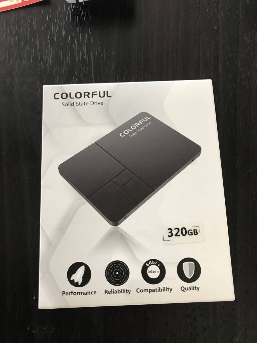 領収書可/納品書有 COLORFUL SL500 320GB SATA SSD2.5インチ