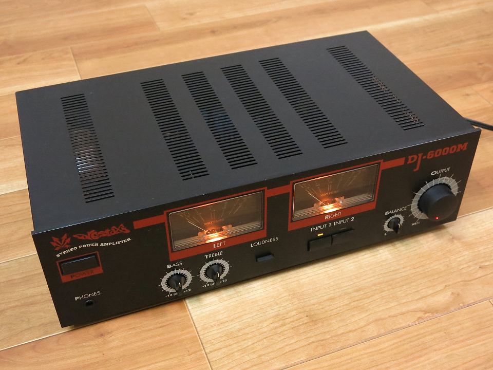 オーディオ機器 【希少品】VESTAX DJ-6000M パワーアンプ ベスタクス