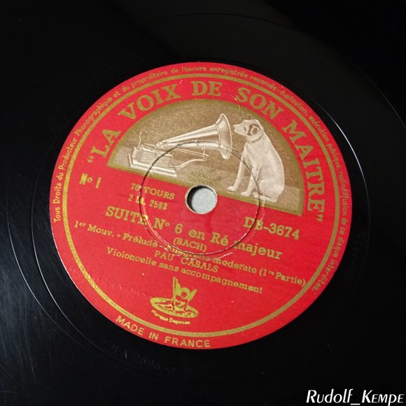 【定番，本物保証】 仏VSM&DG DB-3674/7 バッハ 無伴奏チェロ組曲第6番 パブロ カザルス(クラシック)｜売買されたオークション情報、yahooの商品情報をアーカイブ公開 - オークファン クラシック