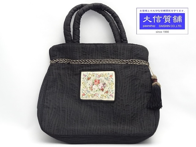 Petit Point プチポワン 久家道子　本革　ショルダーバッグ グレー ショルダーバッグ 久家 プチポワンバッグ Petit Pointプチポワン 久家