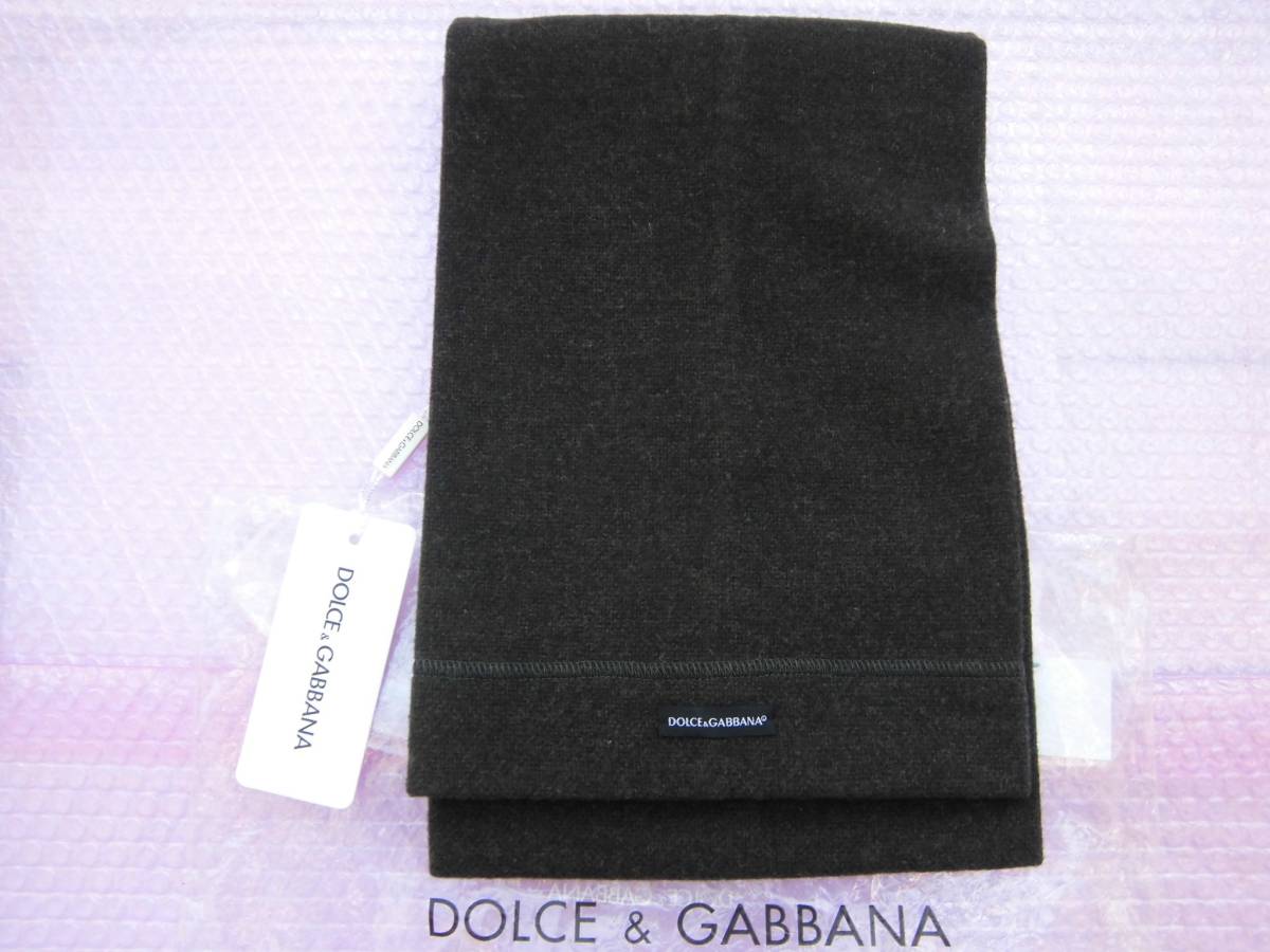 ★DOLCE＆GABBANA☆ドルチェ＆ガッパーナ☆カシミヤ入りマフラー☆made in italy★