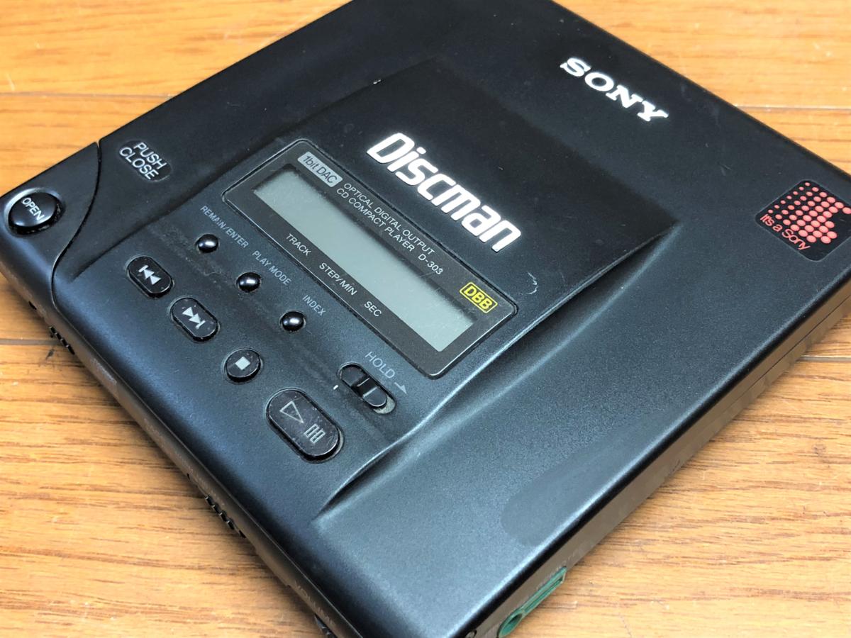 SONY ソニー D-303 CDプレーヤー Discman ディスクマン ポータブル