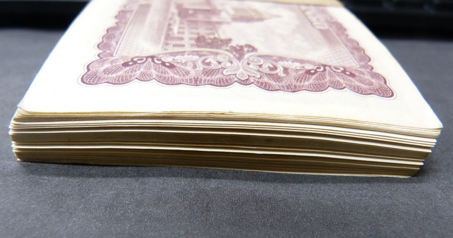 ☆未使用 日本銀行 板垣退助 帯付き 100枚 100円札 ☆ 【公式通販】