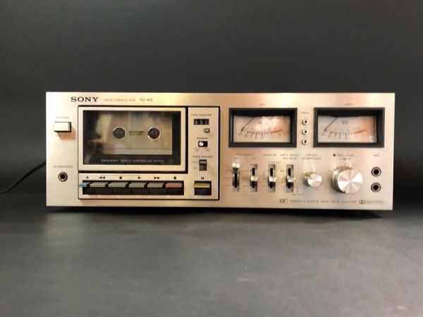 TC-K5 SONY カセットデッキ ソニー | 希少！動作品SONY 外観・内部を