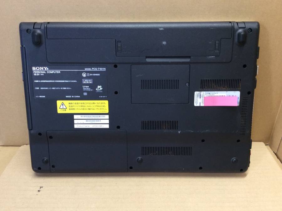 SONY SONY VPCEH38FJ VAIO Core i5 2450M 2.50GHz 4GB□現状品 VAIO