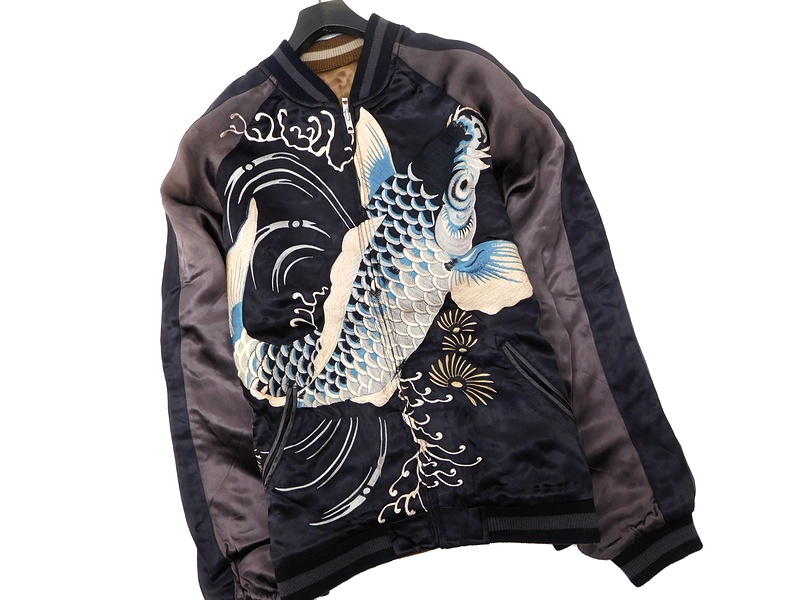 CAB CLOTHING キャブクロージング リバーシブルスカジャン 00s M ☆CAB