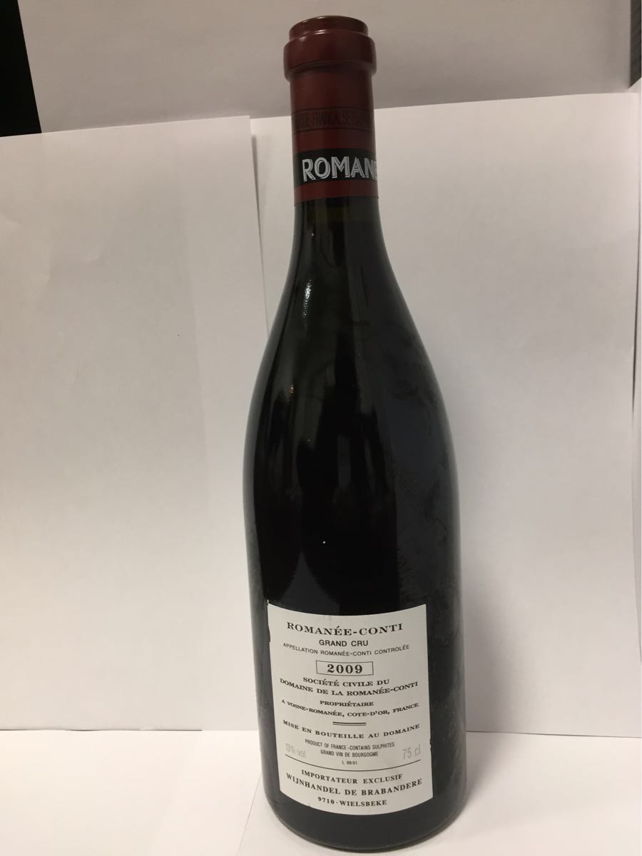 DRC 0 ド ロマネ ラ ロマネコンティ ドメーヌ コンティ ROMANEE-CONTI