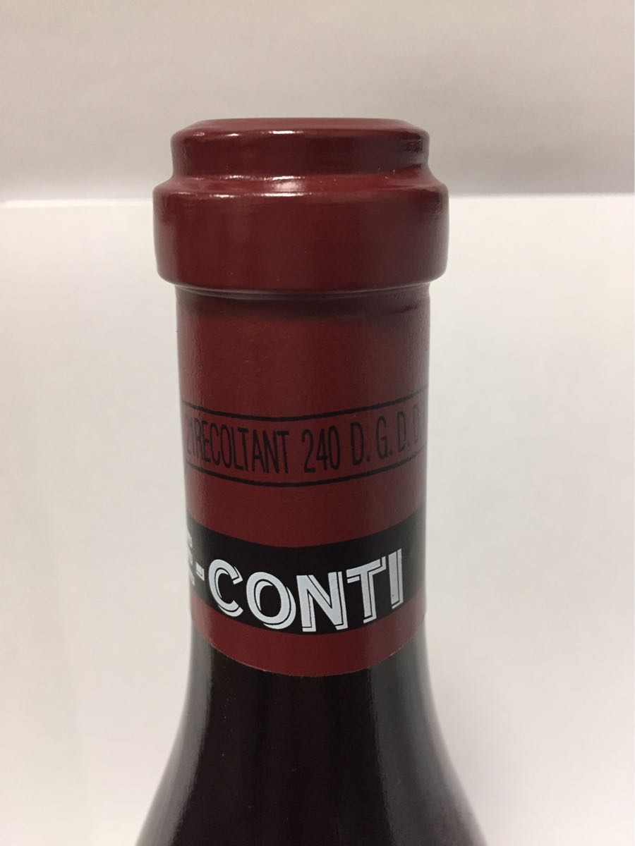 DRC 0 ド ロマネ ラ ロマネコンティ ドメーヌ コンティ ROMANEE-CONTI