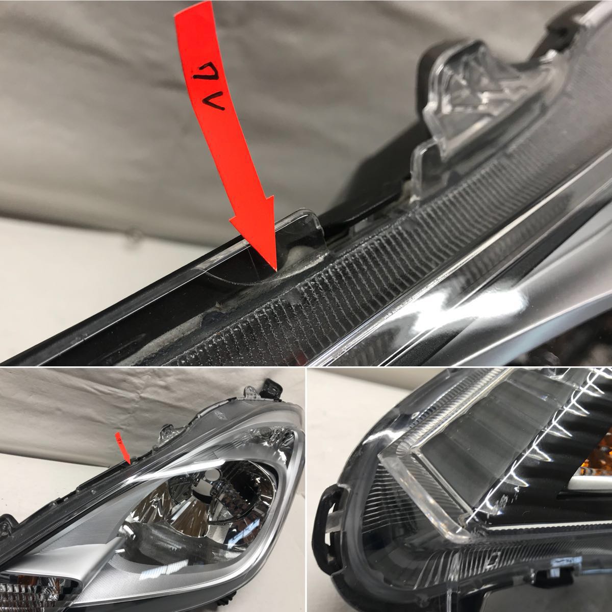 フィット HID ヘッドライト GE6 純正 -フィット 後期 ホンダ ge6 2026