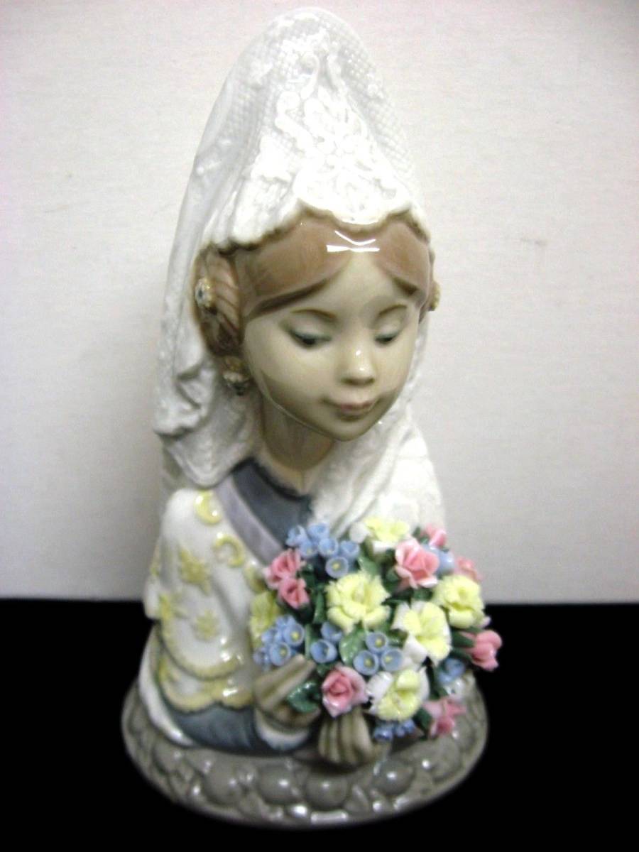 リヤドロ LLADRO レア 私のことも忘れないで 素敵なお花 女の子 リヤドロ LLADRO レア 私のことも忘れないで 素敵なお花 女の子