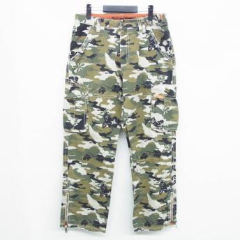 T&C SURF DESIGNS タウン&カントリー サーフ カモフラージュ 迷彩柄 カーゴ ミリタリー パンツ 82 ベージュ グリーン