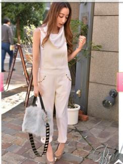 新品 Rady ウールサロペット(ホワイト/Sサイズ) 5000～