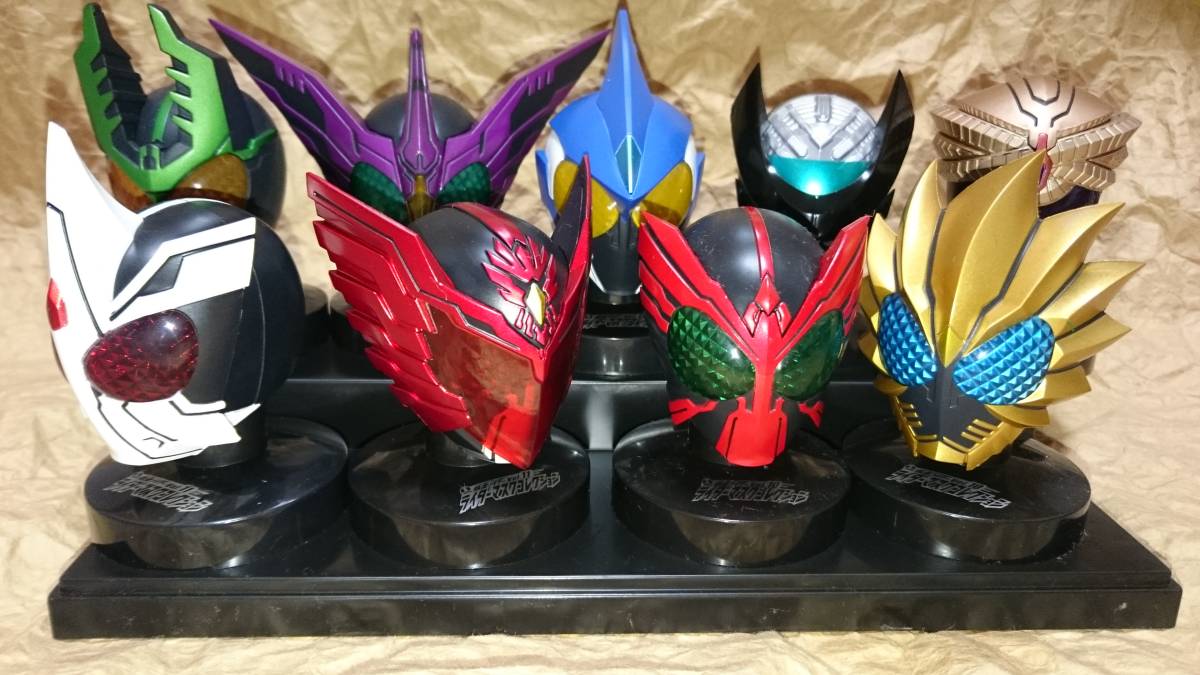 店舗在庫/即納 仮面ライダーオーズ ライダーマスクコレクション 発光