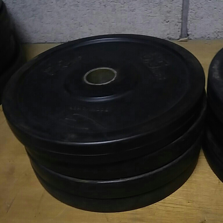 BODYMAKER ダンベル プレート 中古 2.5kg×8枚 ウェイト 計20kg
