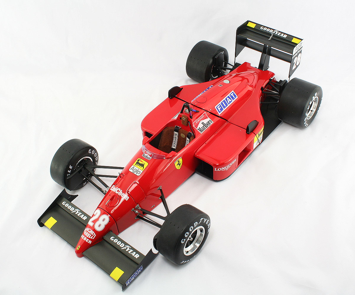 1/12 MFH フェラーリF187/88C イタリアGP ベルガー 塗装済完成品 