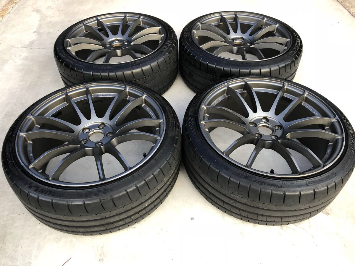 RAYS グラムライツ 57エクストリーム19×8.5J+44 114.3 RAYS レイズ 4本 