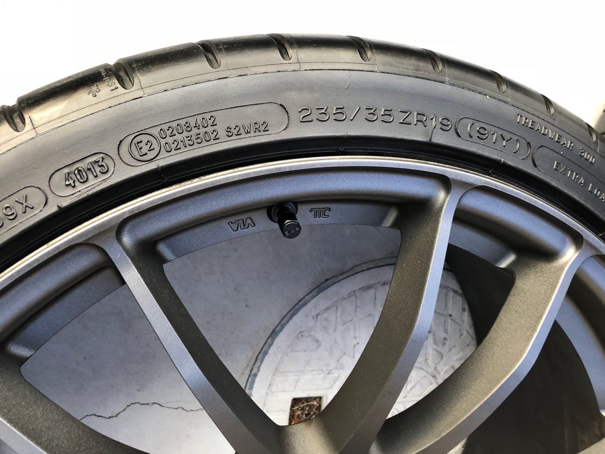 RAYS グラムライツ 57エクストリーム19×8.5J+44 114.3 RAYS レイズ 4本 