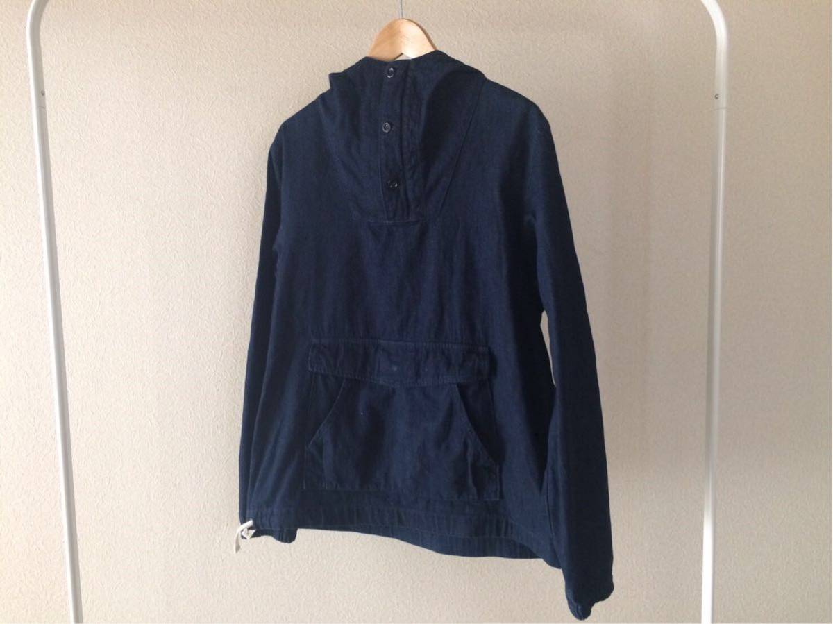 【quadro/クオドロ】denim anorak jkt デニムアノラック M