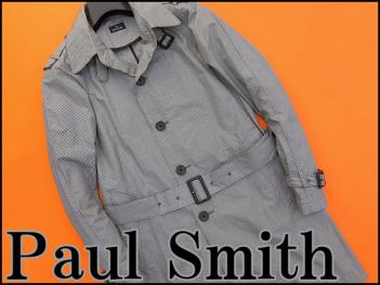 Paul Smith トレンチコート ポールスミス PS グレー 希少Lサイズ