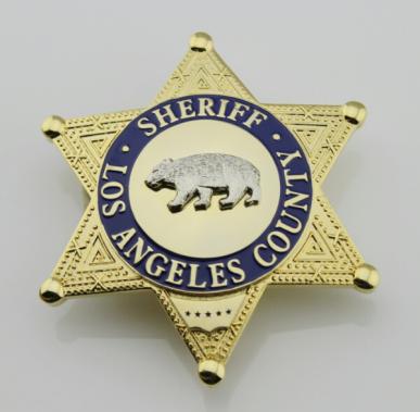 アメリカ ポリス ロサンゼルス郡警察 LASD バッジ 警察グッズ 雑貨