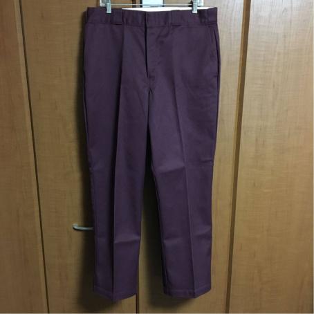 セール，正規品 USA製 Dickies 874 マルーン 36&times;30 ビンテージ ディッキーズ フラッシャー付き ③(ワークパンツ、ペインターパンツ)｜売買されたオークション情報、yahooの商品情報をアーカイブ公開 - オーク ボトムス