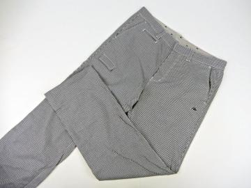 aday★カッパ★Kappa★ストレッチパンツ★千鳥格子★88cm★大きい★USED※送料360円発送可★9314