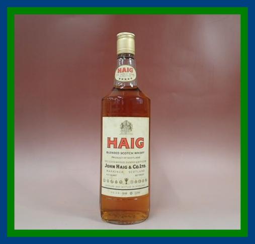 haig ウイスキーのYahoo!オークション(旧ヤフオク!)の相場・価格を見る