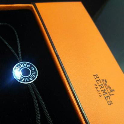 エルメス Hermès 携帯ストラップ　セリエ　未使用 廃盤希少 エルメス セリエ ストラップ 未使用 ブラック×シルバー 色