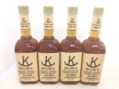ROLLING-K オールドクロウ CROW 特級 OLD ローリングK WHISKEY 700mlの 