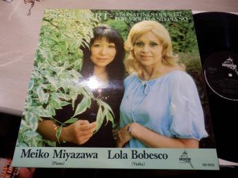 ローラ・ボベスコ/宮沢明子/シューベルト:ヴァイオリン・ソナタOp.137