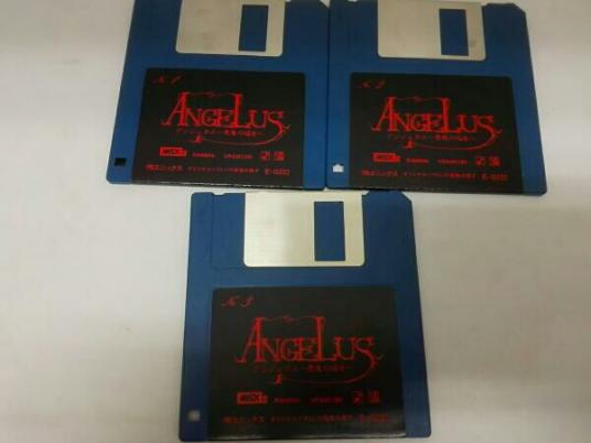 ジャンク MSX2 ANGELUSアンジェラス~悪魔の福音~フロッピーディスク(No