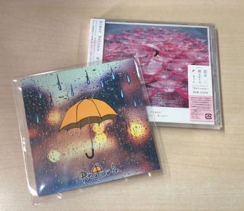 【サイン/オレンジ】Aimer『 Ref:rain ／ 眩いばかり 』アナザージャケット付◆送料込◆通常盤(CD) チケット先行応募受付ID封入/福岡