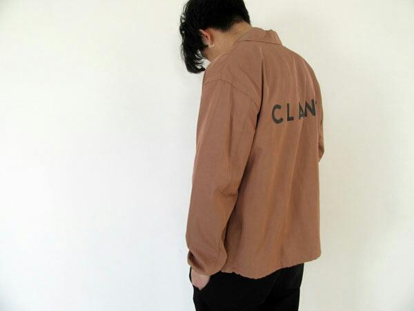 新品，正規品 CLANE HOMME クラネオム コーチジャケット ベージュ(Mサイズ)｜売買されたオークション情報、yahooの商品情報をアーカイブ公開 - オークファン ジャンパー、ブルゾン一般
