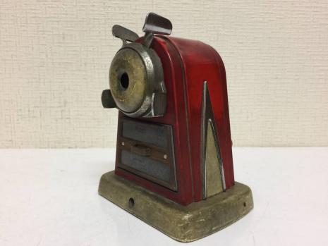 CARL Strong CS-101 鉛筆削り 手動式 ブルー 昭和レトロ CARL