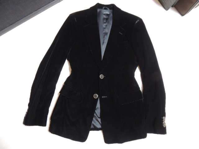  7729/ 同様 ジョルジオ アルマーニ ARMANI 黒タグ 大人の色気 艶リッチなベルベット 2012メンズコレクション ジャケット(テーラードジャケット、ブレザー)｜売買されたオークション情報、yahooの 男性用