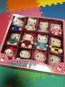 レトロ 希少品 ハローキティ プレミアムコレクション 12体 新品・未