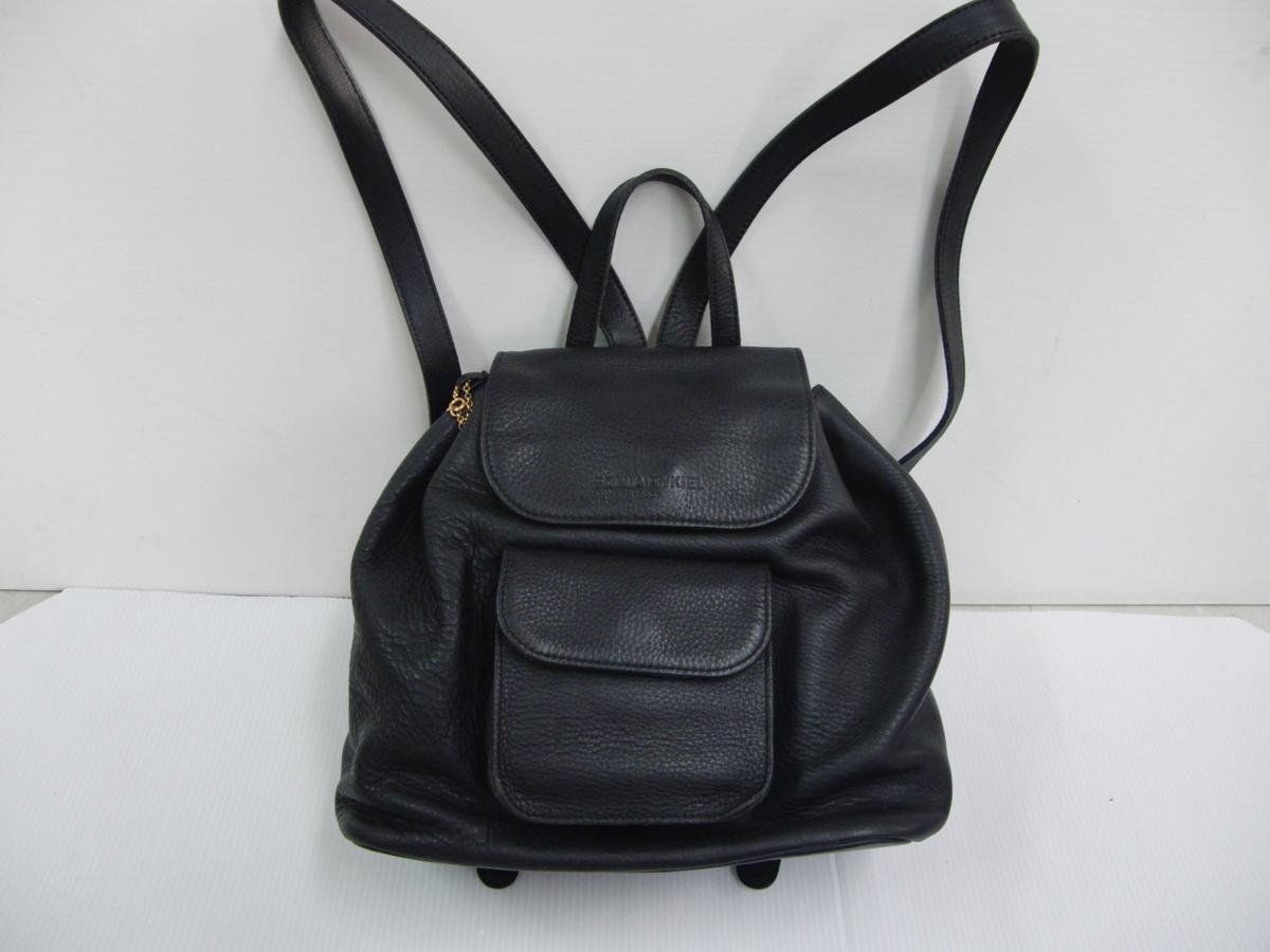 伏 SONIA RYKIEL SACS ソニアリキエル サックス レザーリュックサック 