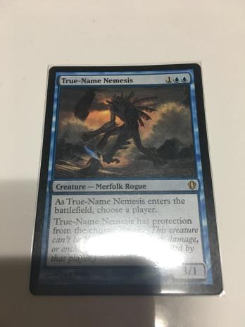 MTG 真の名の宿敵 ×1 英語版 真の名の宿敵 foil