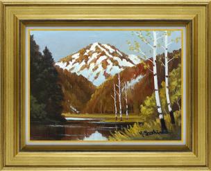 自画像 文化遺産オンライン 安井曾太郎彷彿の傑作 作者不詳6号焼岳と大正