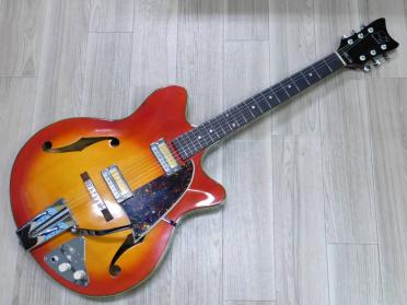 希少!! Guyatone SG-12T ビザール ジャパンビンテージ セミアコ 状態良好 少々難あり グヤトーン/F27