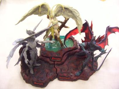 バンダイ劇場版デビルマンフィギュア3体セットサタンシレーヌ冨永愛 寺田克也デザイン その他 売買されたオークション情報 Yahooの商品情報をアーカイブ公開 オークファン Aucfan Com