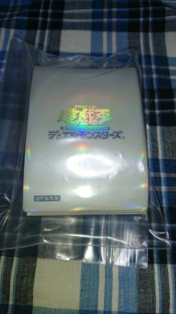 遊戯王 デュエルモンスターズ 公式 スリーブ 白 中古 開封済 遊戯王