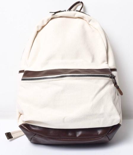 MAKR CARRY GOODS ホーウィンレザーキャンバス リュック 新品 メーカー MAKR CARRY GOODS ホーウィンレザー ヘビーキャンバス